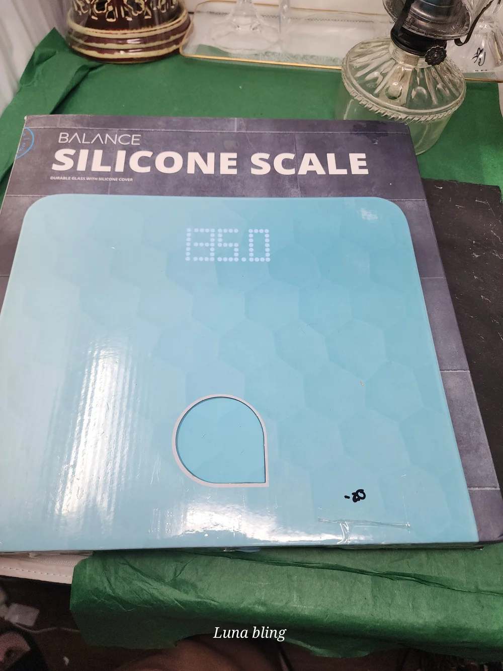 Balance Silicone Scale in Light Blue